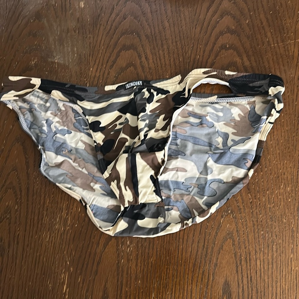 - Kingsky camo bikini briefs